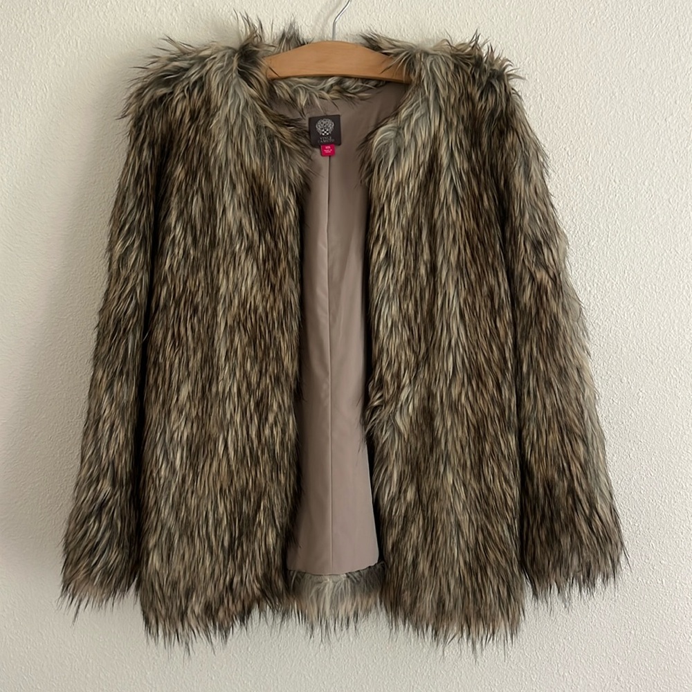 Vince Camuto Faux Fur jacket, size XXS